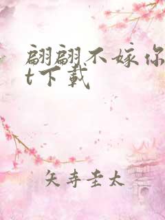 翩翩不嫁你txt下载