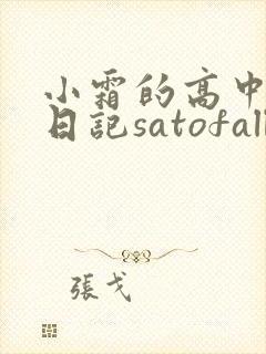 小霜的高中成长日记satofall