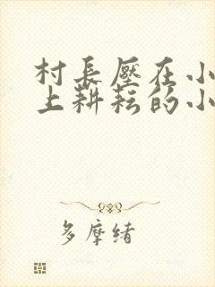 村长压在小娥身上耕耘的小说