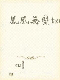 凤凰无双txt
