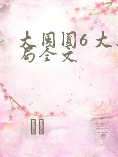 大团圆6 大结局全文