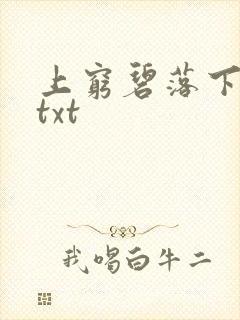 上穷碧落下黄泉txt