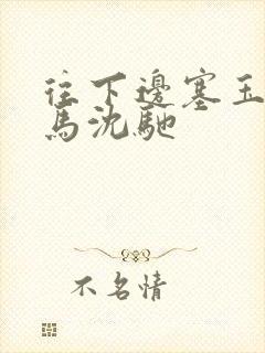 往下边塞玉器骑马沈驰