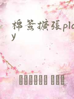 棉签扩张play