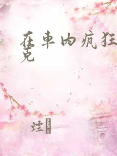 在车内疯狂打扑克