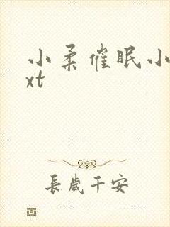 小柔催眠小说txt