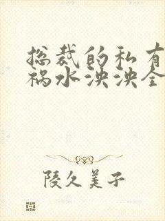 总裁的私有宝贝祸水泱泱全文阅读