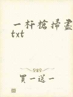 一杆枪扫尽全家txt