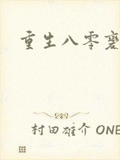 重生八零变肥婆