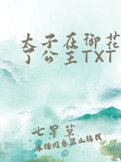 太子在御花园要了公主TXT