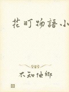 花町物语小说