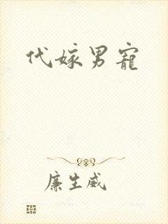 代嫁男宠