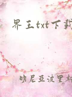界王txt下载