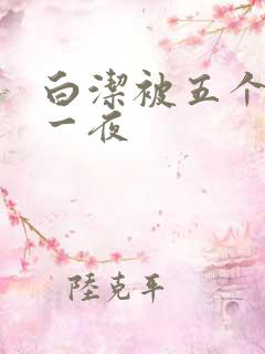 白洁被五个人玩一夜