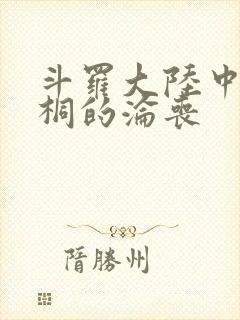 斗罗大陆中唐舞桐的沦丧