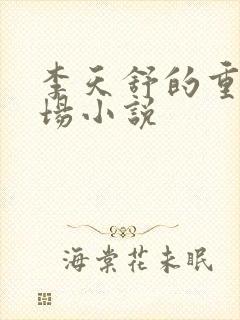 李天舒的重生官场小说