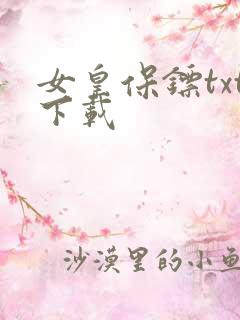 女皇保镖txt下载