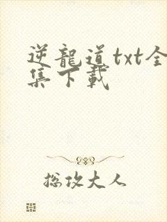 逆龙道txt全集下载