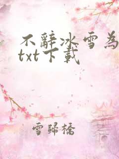 不辞冰雪为卿热txt下载
