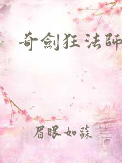 奇剑狂法师下载