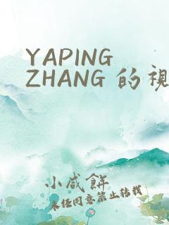 YAPING ZHANG 的视频 IVK