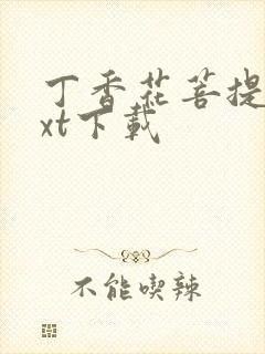 丁香花菩提树txt下载