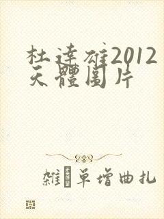 杜达雄2012天体图片