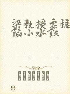 梁教授要稳住肉馅小水饺