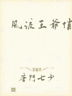 风流王爷俏相公