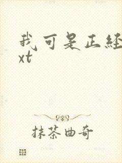 我可是正经人txt