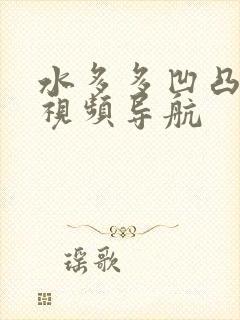 水多多凹凸福利视频导航