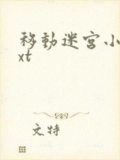 移动迷宫小说txt