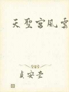 天圣宫风云录