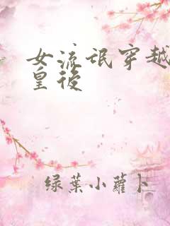 女流氓穿越冷宫皇后