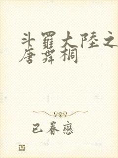 斗罗大陆之肉奴唐舞桐