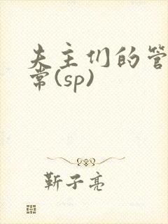 夫主们的管教日常(sp)