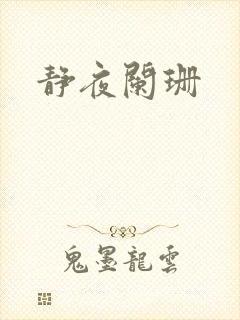 静夜阑珊