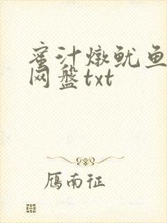 蜜汁炖鱿鱼百度网盘txt