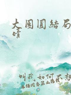 大团圆结局苏玉晴