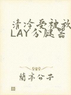 清冷受被放置PLAY分腿器