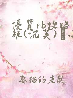 优质rb攻略系统(沉芙) 寀小花