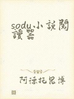 sodu小说阅读器