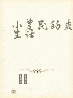 小农民的爽歪歪生活