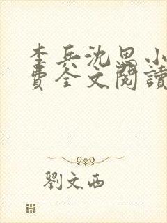 李兵沈思小说免费全文阅读