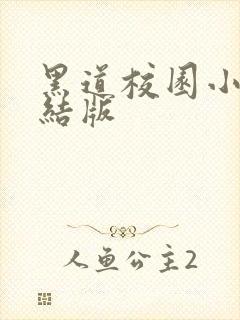 黑道校园小说完结版