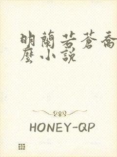 明兰若苍乔是什么小说