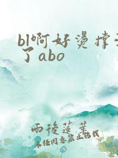 bl啊好烫撑满了abo