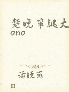 楚晚宁腿大张mono