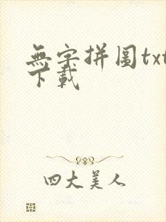 无字拼图txt下载