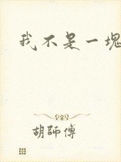 我不是一块石头